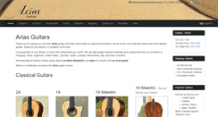 Desktop Screenshot of classicalguitarra.com