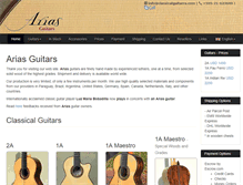 Tablet Screenshot of classicalguitarra.com